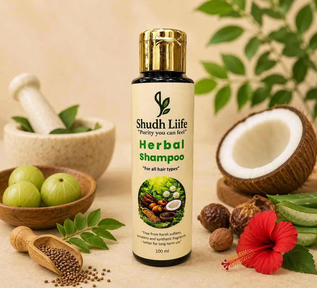 Shudh Liife Herbal Shampoo